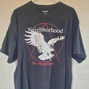 Neighborhood "No More Heros" 1994 Freedom Chaos Graphic T-Shirt